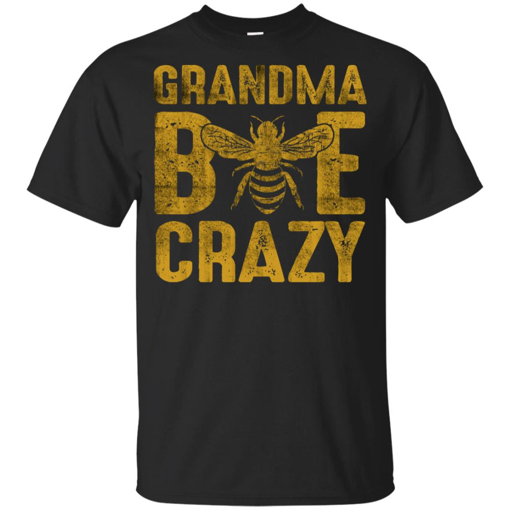 Grandma Bee Crazy T Shirt Funny Family