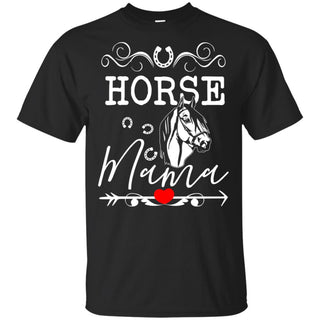Great Horse Mama T Shirt In Family