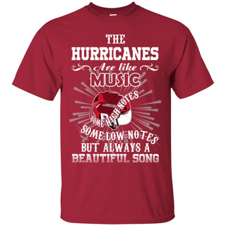 The Carolina Hurricanes Are Like Music Tshirt For Fan