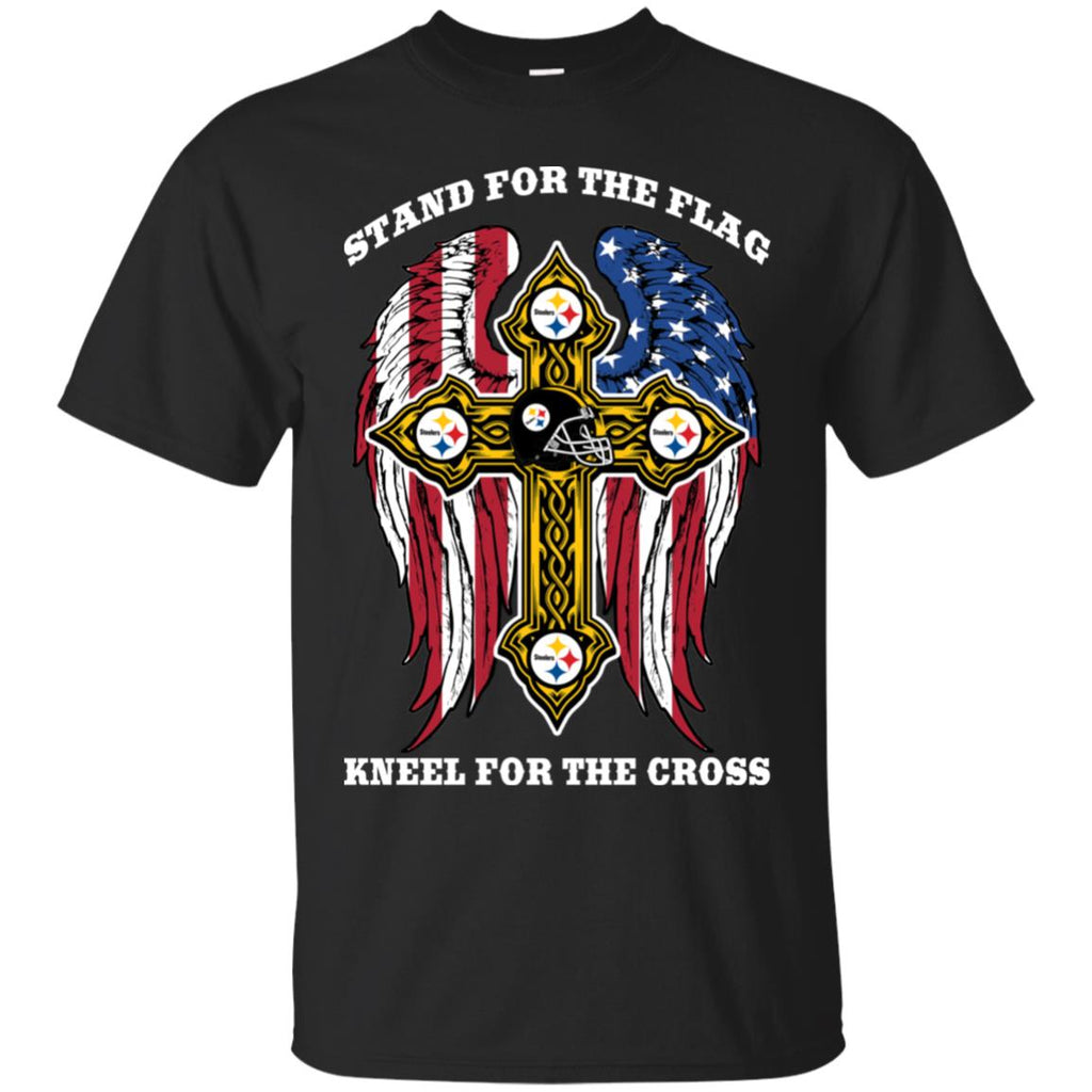 Stand For The Flag Kneel For The Cross Pittsburgh Steelers Tshirt