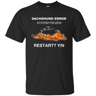 Nice Dachshund Tshirt A Dachshund System Frozen is a cool gift