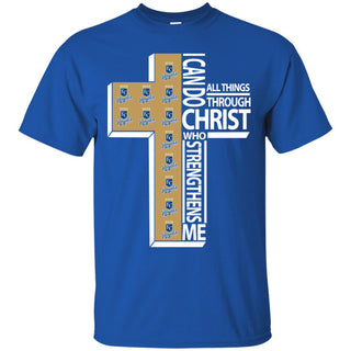 Gorgeous I Can Do All Things Through Christ Kansas City Royals T Shirts