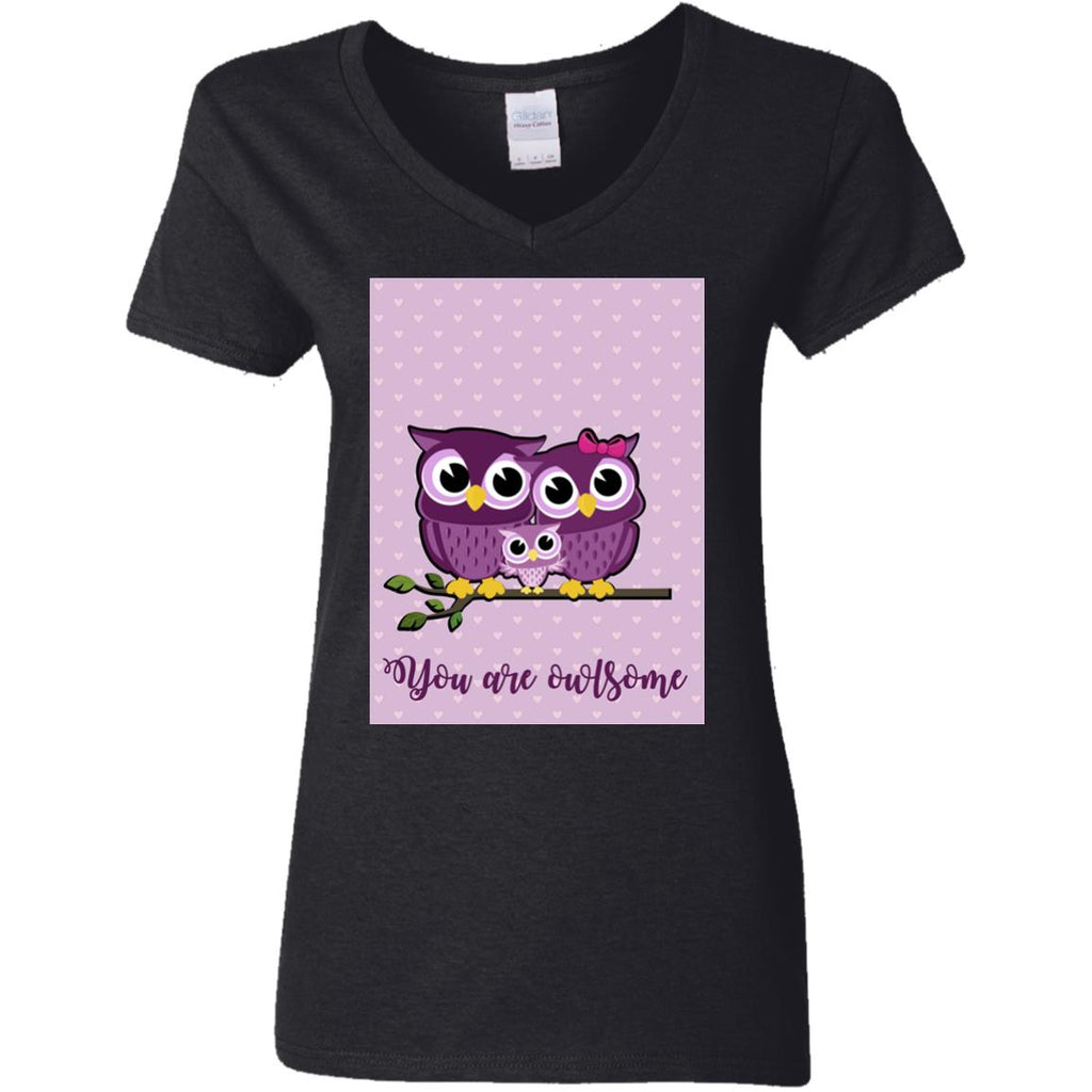 Cute Purple You Are Owlsome For Owl Tshirt Gift