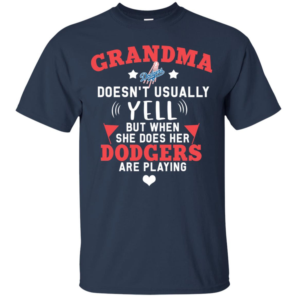 Cool But Different When She Does Her Los Angeles Dodgers Are Playing T Shirts