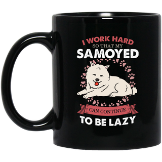 My Samoyed Lazy Travel Mug For Lovers