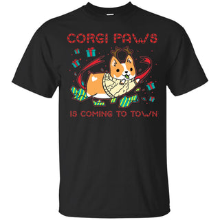 Black Corgi Paws Is Coming To Town