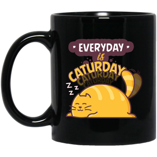 Everyday Is Caturday Mugs