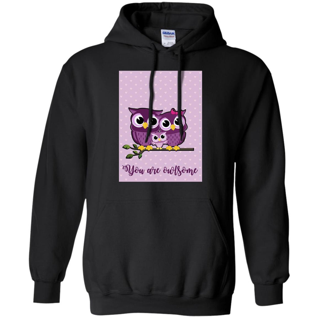 Cute Purple You Are Owlsome For Owl Tshirt Gift
