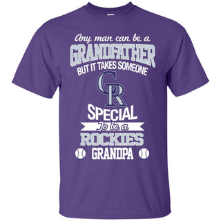 It Takes Someone Special To Be A Colorado Rockies Grandpa Tshirt