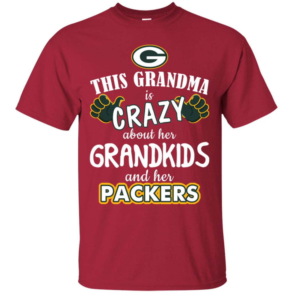 This Grandma Is Crazy About Her Grandkids And Her Packers Tshirt