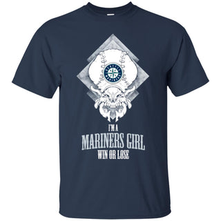 Seattle Mariners Girl Win Or Lose Tee Shirt Halloween Gift