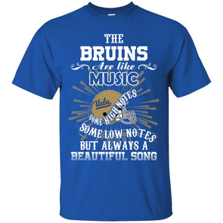 The UCLA Bruins Are Like Music Tshirt For Fan