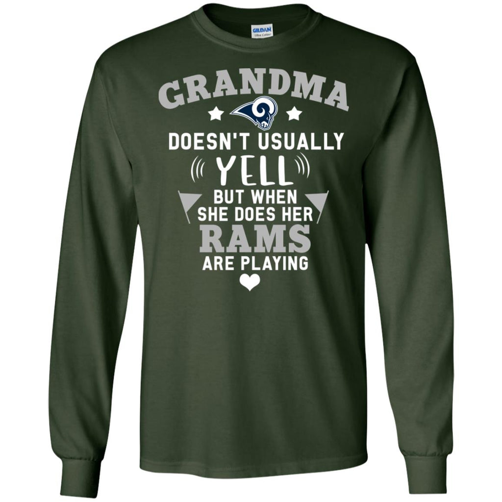 Cool But Different When She Does Her Los Angeles Rams Are Playing T Shirts