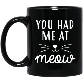 Nice Cat Mugs - You Had Me At Meow, is a cool gift for friends