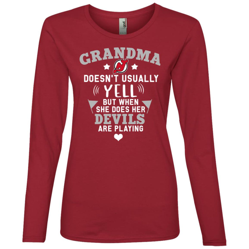 Cool But Different When She Does Her New Jersey Devils Are Playing Tshirt