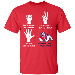 Nothing Beats Fresno State Bulldogs Tshirt For Fan