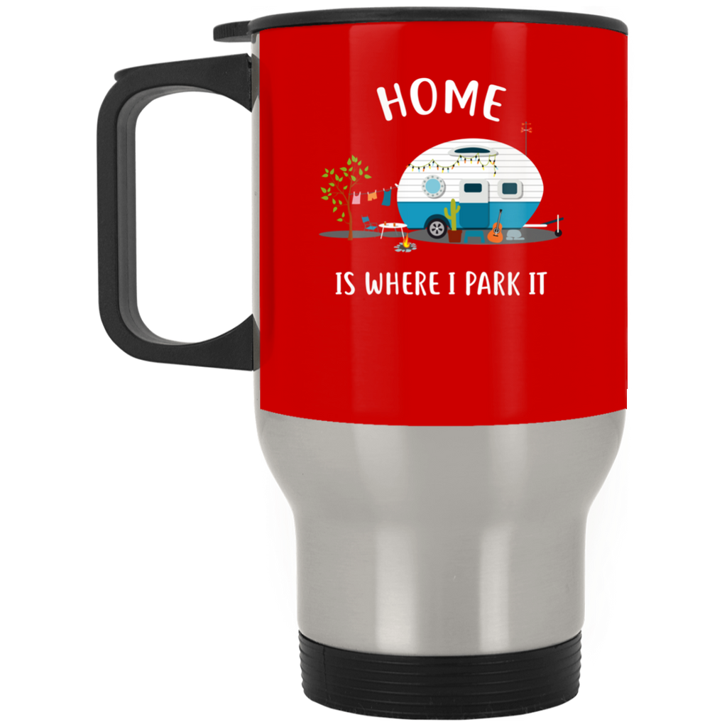 Nice Camping Mugs - Home Is Where I Park It, is cool gift for you