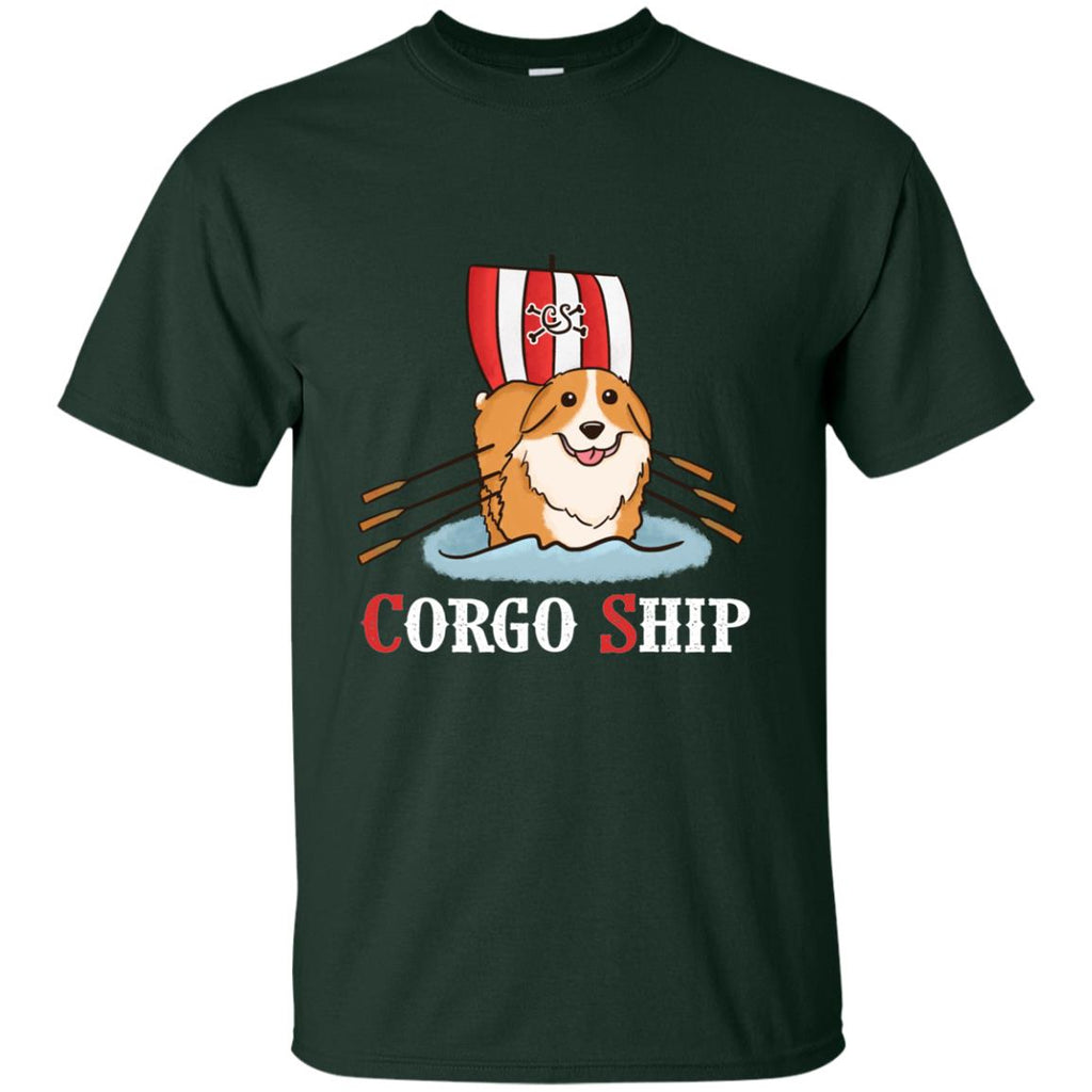 Corgo Ship Corgi Tee Shirt
