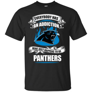Has An Addiction Mine Just Happens To Be Carolina Panthers Tshirt