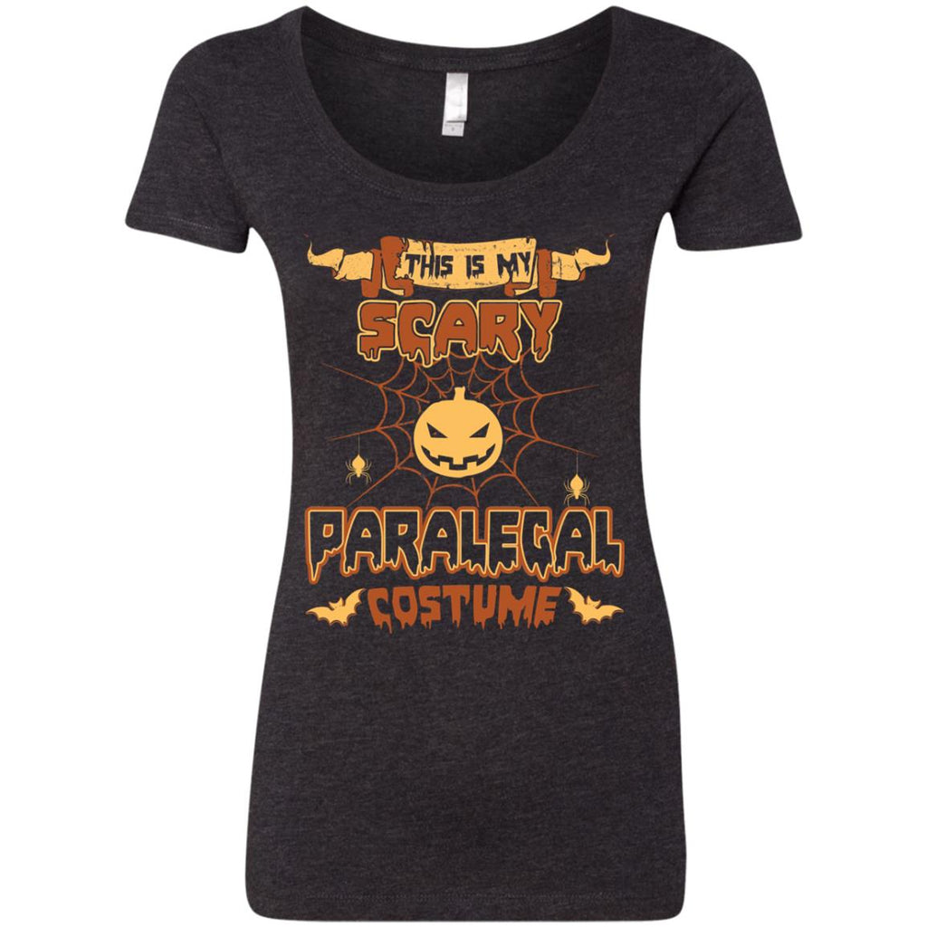 This Is My Scary Paralegal Costume Halloween Tee Shirt