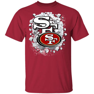 Amazing Earthquake Art San Francisco 49ers T Shirt