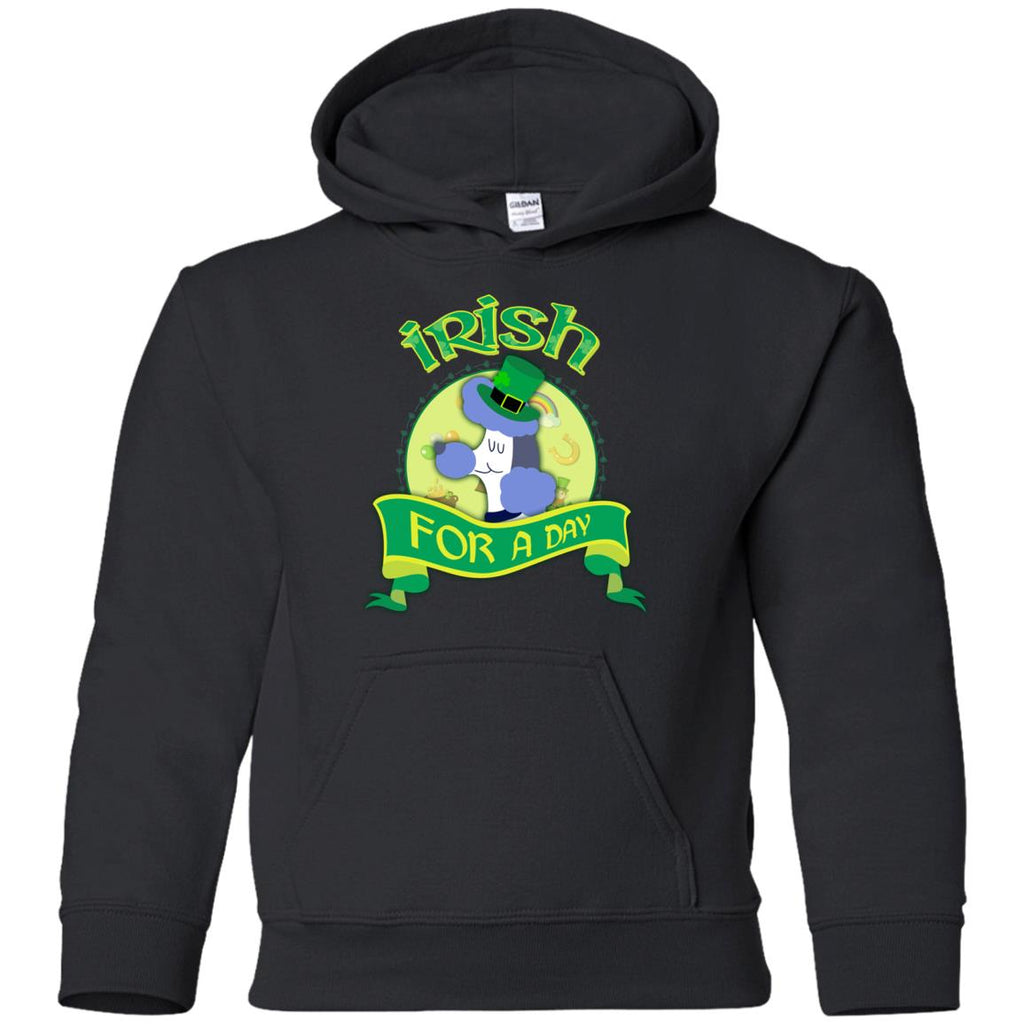 Funny Poodle Tshirt Irish For A Day St. Patrick's Day Gift