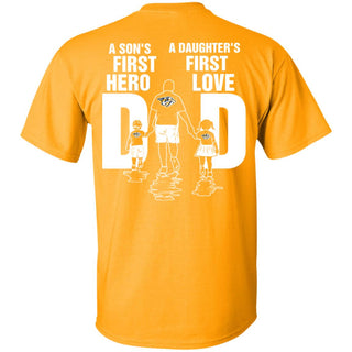 Son Is First Hero Daughter Is First Love Nashville Predators Tshirt