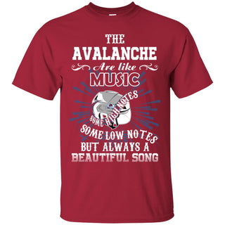 The Colorado Avalanche Are Like Music Tshirt For Fan