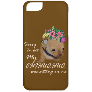 Wonderful My Chihuahua Was Sitting On Me Phone Cases