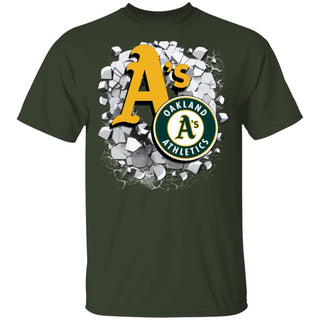 Amazing Earthquake Art Oakland Athletics T Shirt