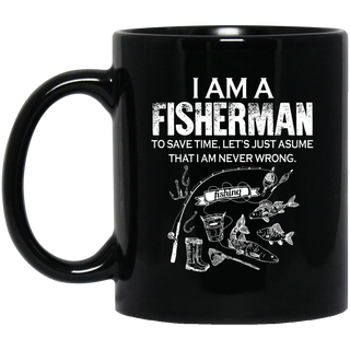 Nice Fishing Mugs - I Am A Fisherman, is a cool gift for friends