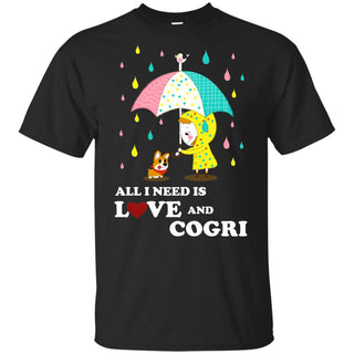 All I Need Is Love And Corgi Youth T Shirts