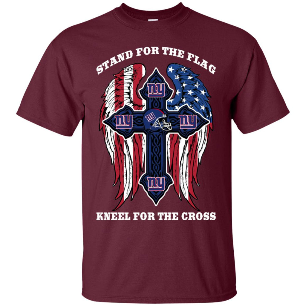 Stand For The Flag Kneel For The Cross New York Giants Tshirt