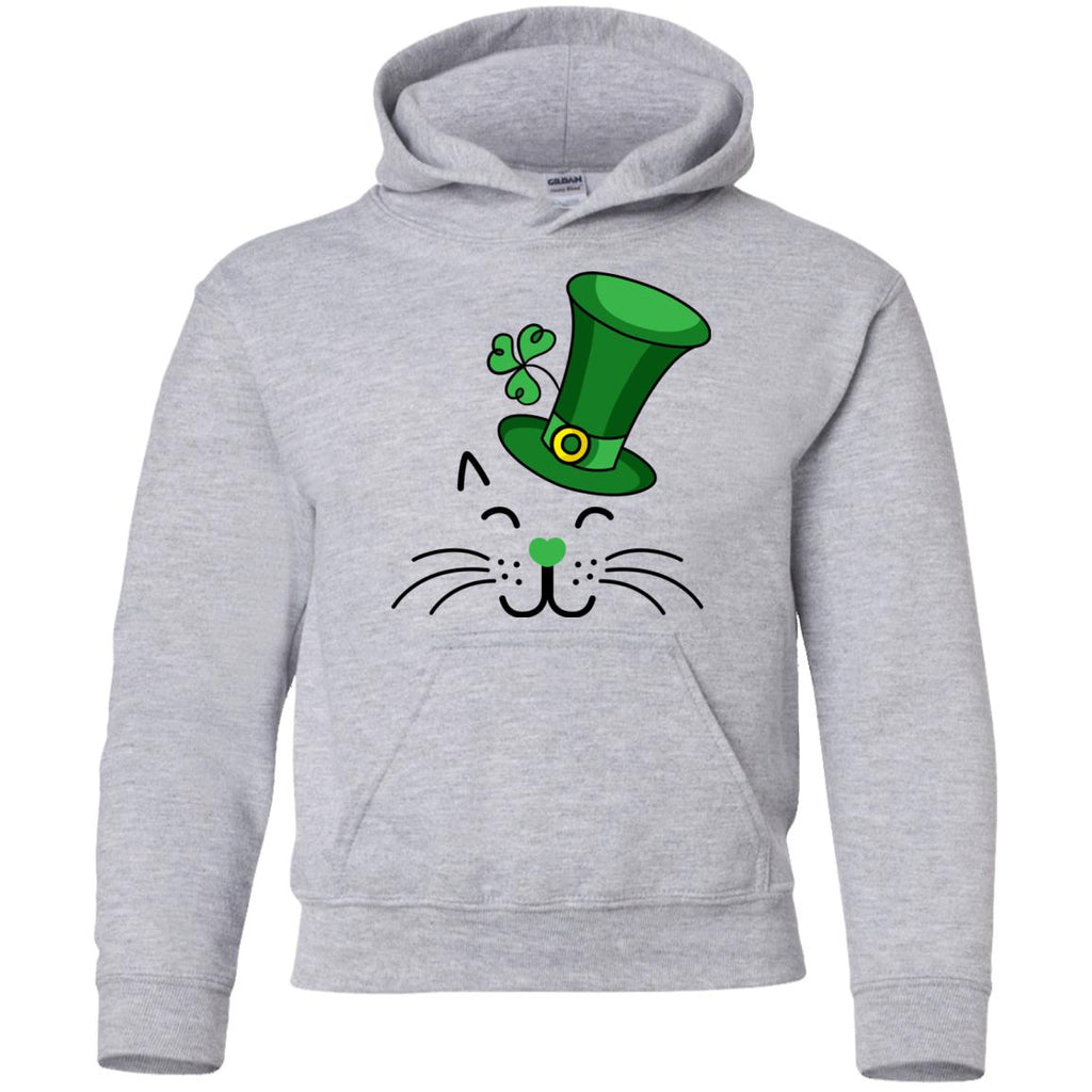 Funny Cat Tee Shirt White Lucky For St. Patrick's Day Gift – Vota Color