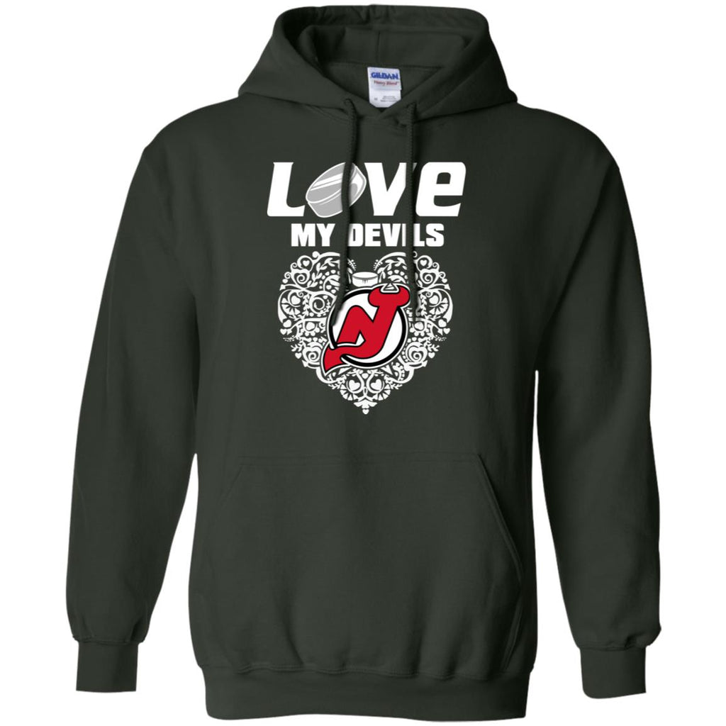 I Love My Teams New Jersey Devils T Shirt