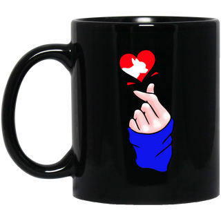 Heart Shape Chihuahua Mugs