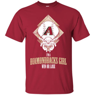 Arizona Diamondbacks Girl Win Or Lose Tee Shirt