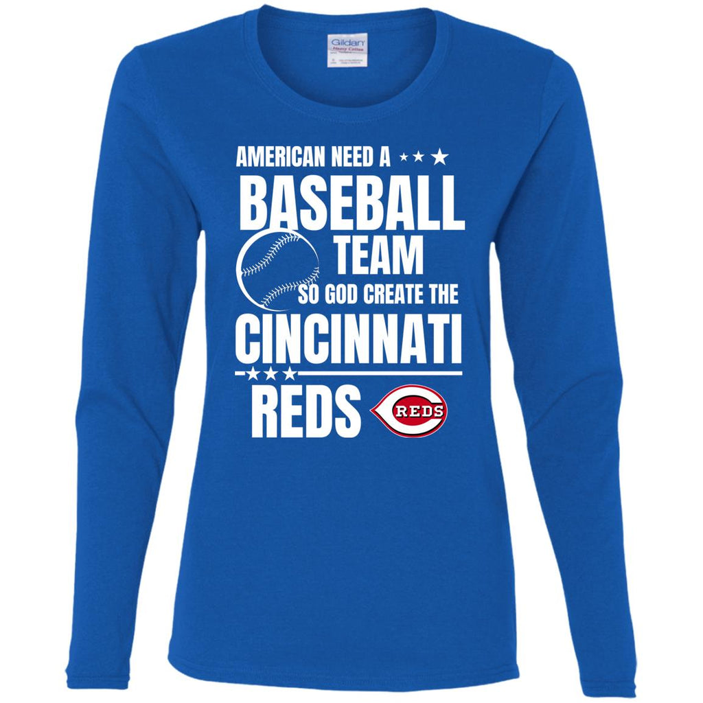 American Need A Cincinnati Reds Team T Shirt