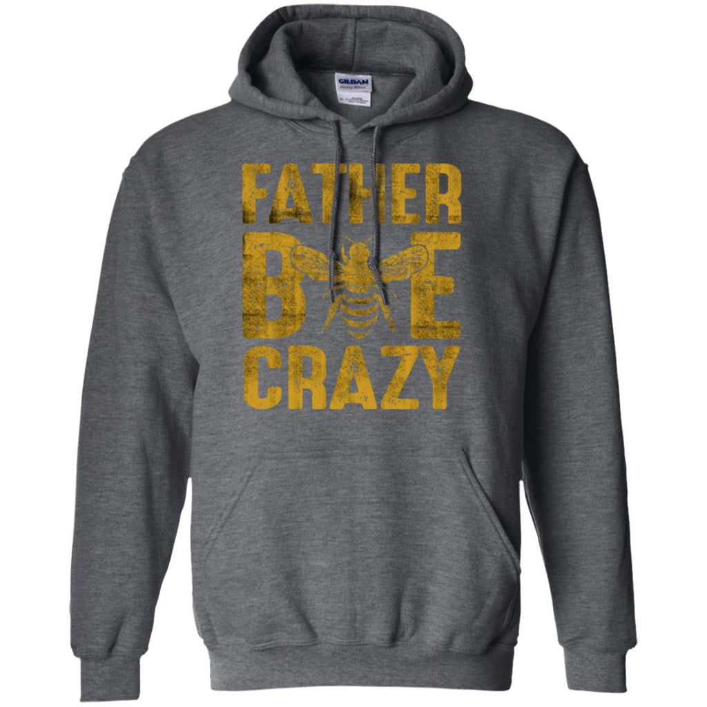Father Bee Crazy T Shirt Funny Family