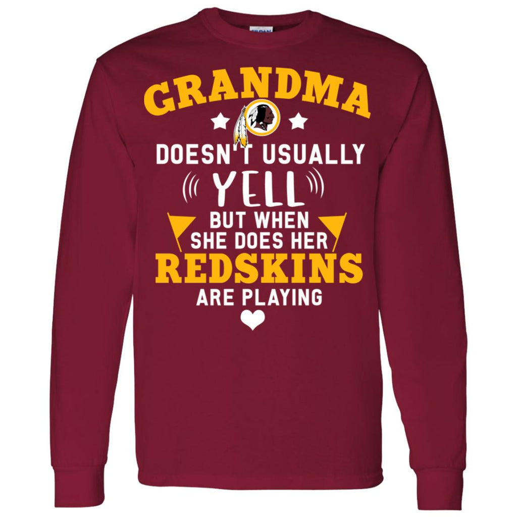Cool But Different When She Does Her Washington Redskins Are Playing Tshirt
