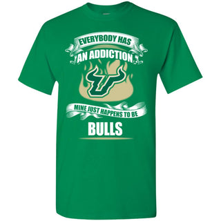 Has An Addiction Mine Just Happens To Be South Florida Bulls Tshirt