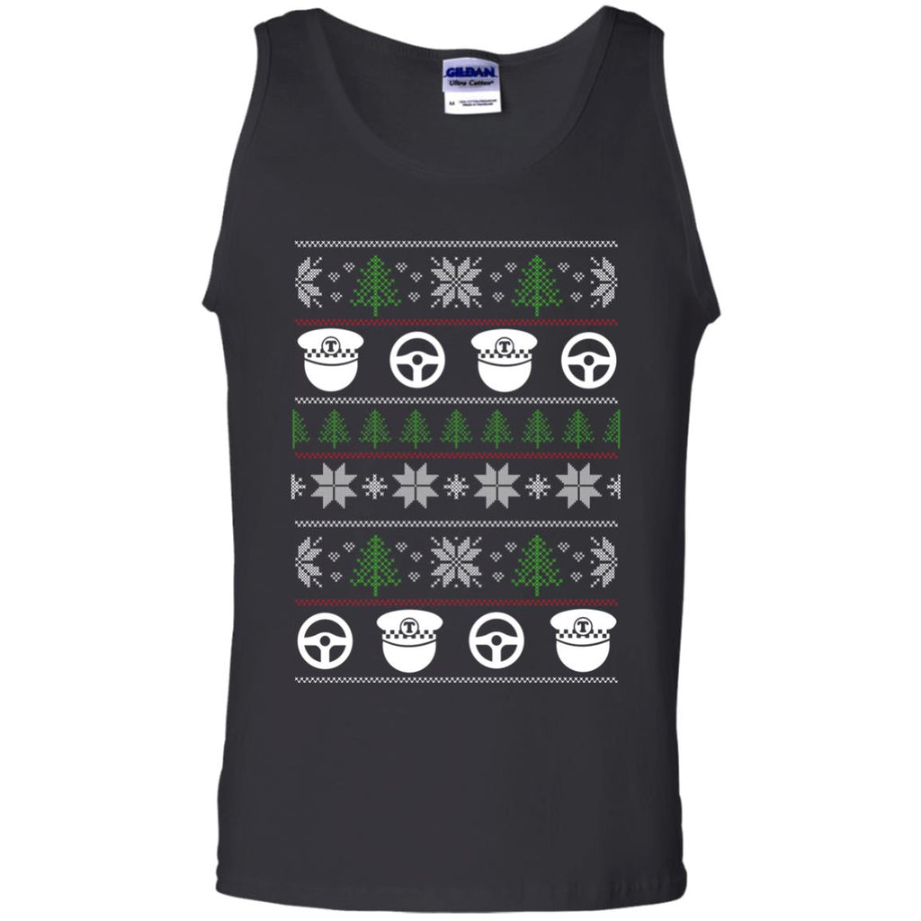 Ugly Sweater Bus Driver Symbol Tee Shirt Gift