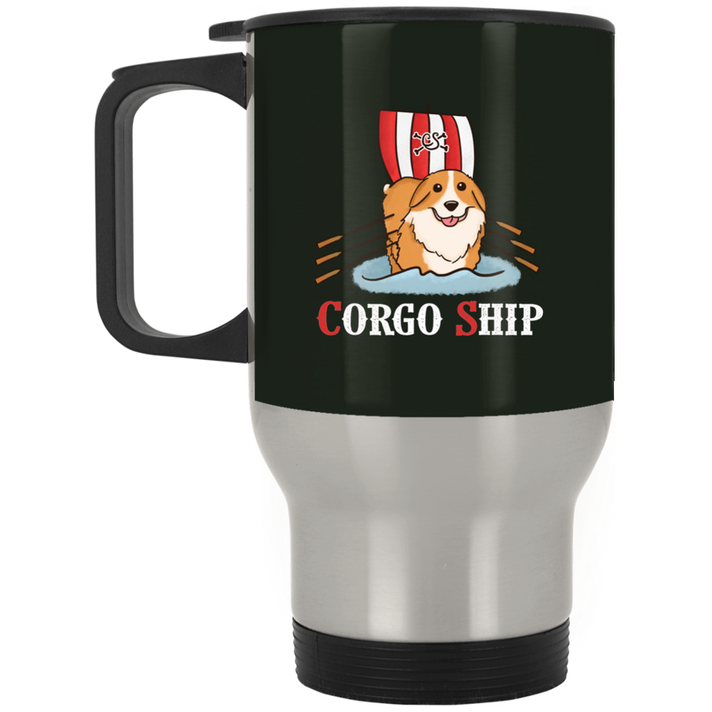 Corgo Ship Corgi Mugs