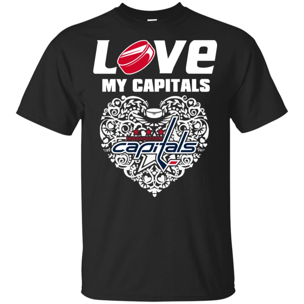 I Love My Teams Washington Capitals T Shirt