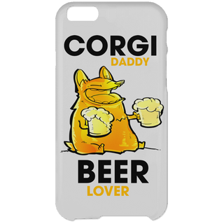 Corgi Daddy Beer Lover Phone Cases