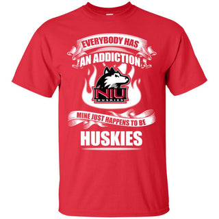 Everybody Has An Addiction Mine Just Happens To Be Northern Illinois Huskies Tshirt