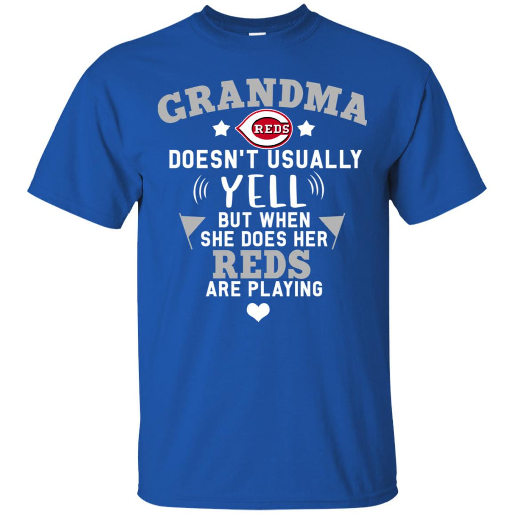 Cool But Different When She Does Her Cincinnati Reds Are Playing T Shirt