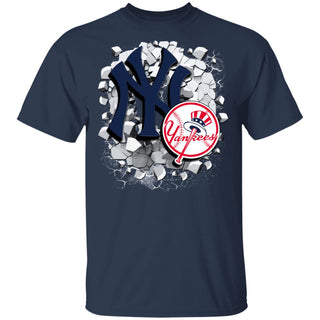 Amazing Earthquake Art New York Yankees T Shirt