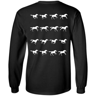 Horse Running Stop Motion Horse Tee Shirt For Equestrian Gift