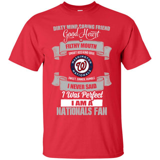 I Am A Washington Nationals Fan Tshirt For Lovers